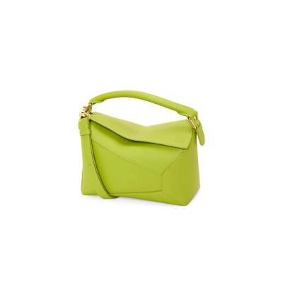 LOEWE SMALL PUZZLE EDGE BAG IN CLASSIC CALFSKIN A510P60X41-1718 (24*16.5*10.5cm)